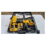 Dewalt 14.4v. Cordless Drill, Reciprocating Saw,