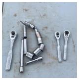 Craftsman 3/8 Set, 2 Craftsman 1/4