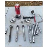 3/8 Sockets, Chrome Dura, Power Kraft, Chrome