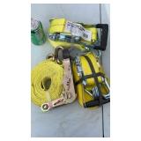 Ratchet tie down straps