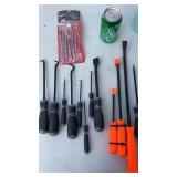 Performax Hook/pick/scraper set, and pry bars