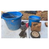 Heated Buckets , Fast Heat, Chains