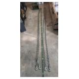 (2) 20ft. Log Chains