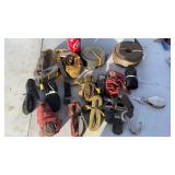 Ratchet Straps,2 inch Single Pulley w Swivel Eye