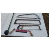 Hand Saws, Draw Knife