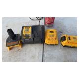 DeWalts Charger and Battery Packs, 12v/20v