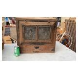 Old wood stove oven