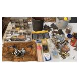 Hardware-nails, hinges, nails bag