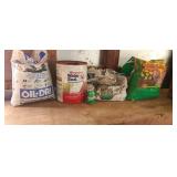 Full bag of oil dry 3 gal of Thompson water seal