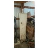 Skinny metal cabinet