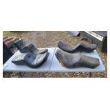 4 motorcycle seats