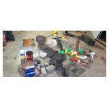 3 lb of lead  patio lights  stereo & more.