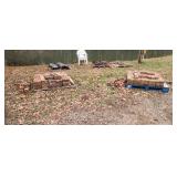 2 pallets of brick.
