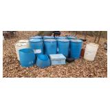 Plastic barrels
