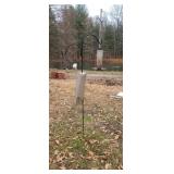 Bird feeder on shepherd