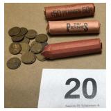 Rolls of Wheat Pennies