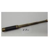 OLD NAUTICAL BRASS  & LEATHER TELESCOPE