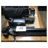 Sony Video Recorder With Tripod