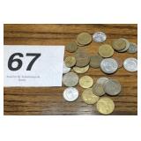 25 Foreign Coins