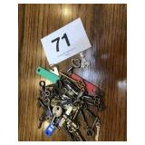 China Cabinet Keys