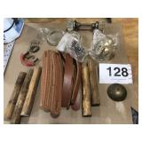 Glass Door Knobs, Hardware, VTG. Trunk Parts