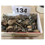 Antique Wood Casters