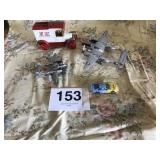 Die Cast Toys Including Hot Wheels, TSC Bank Truck