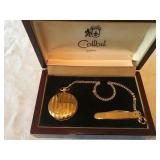 COLIBRI QUARTZ POCKET WATCH & KNIFE