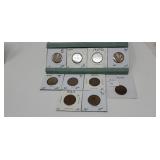 10 Wheat Pennies 1916 to 1929