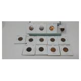 13 Wheat Pennies G To GEMBU 1910 to 1958D