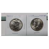 2005D GEMBU & 2005P GEMBU Kennedy Half Dollars