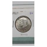 1967 BU Silver Kennedy Half Dollar