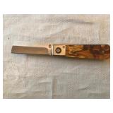 GERBER UNIQUE FLAT IRON FLIPPER FOLDING