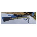 Mossberg model Patriot 308 cal rifle with scope