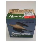 Remington 20Ga. Game Loads 25Plastic Shell Shots