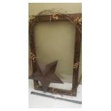 Window with Star Decoration