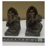 Copper Bookends