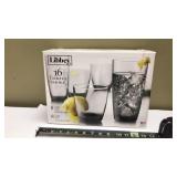 NIB Libby. 16 Glasses