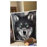 Wolf Blanket 5 Ft. x 47 In