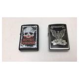 2 Zippo Lighters