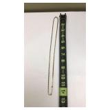 14k Gold Italy Necklace 24"