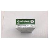 Remington 380 Auto 95 Gr. FMJ Qty. 50