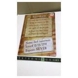 New Bill Of Rights Metal Sign