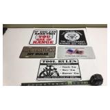 Plastic & Metal Signs