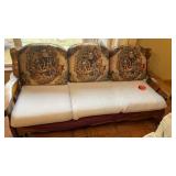 Wooden Frame Couch 81 x 38x 36 inches