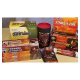 Fireplace starter logs and more