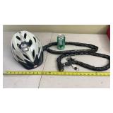 Adult Bell Bike Helmet w Light, Krypto Bike