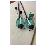 New Glass Tiki Torched x 2