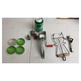 Vintage Canning Jar Lifting Tongs, Jar Stoppers,