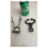 Antique Bull Nose Ring, Vintage Barber Tool